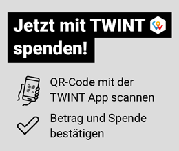 Spenden mit TWINT Spenden mit TWINT